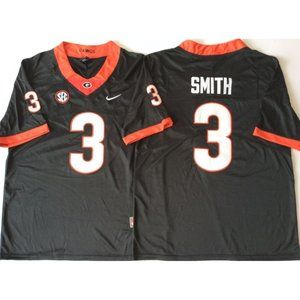 Georgia Bulldogs Roquan Smith Black Jersey